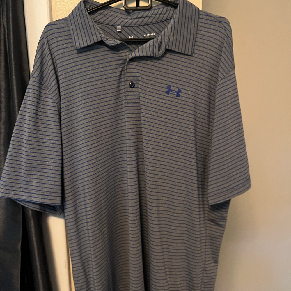 Under Armour Blue Performance Polo Shirt